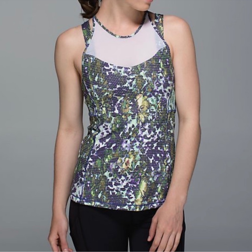 Lululemon Running In The City Tank Top Size 4
